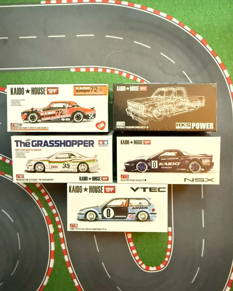 5 KAIDO дом комплект последних выпусков - $23 ea.!!! Вкл. КУЗНЕЧИК!! - Изображение 1 из 1