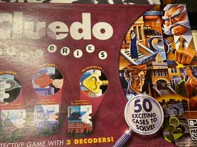 Cluedo Mysteries Board Game By Parker. 50 Exiting Cases To Solve. complete - Image 1 of 4