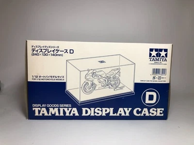 TAMIYA DISPLAY CASE FOR 1/12 MOTORCYCLE MODELS (240 x 130 x 140mm) - Image 1 of 4
