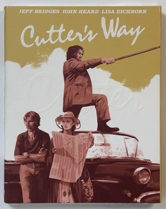 CUTTER’S WAY (1981) Blu-ray FUN CITY EDITION w/ Limited SLIPCOVER OOP NEW - Picture 1 of 6