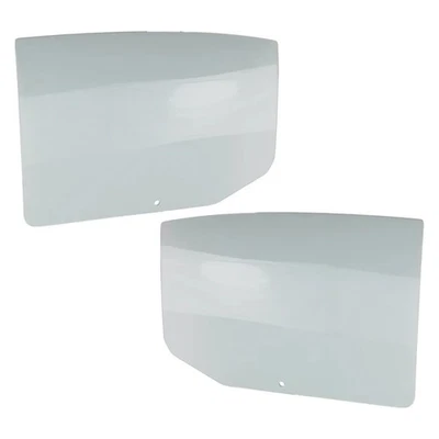 For Chrysler 200 2011-2014 Sedan Door Glasses Driver & Passenger Side Pair Rear - Изображение 1 из 4