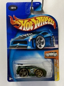 2004 First Editions #11 Green BLINGS Lotus Esprit Hot Wheels 1:64 Mattel Car - Picture 1 of 5