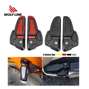 Rear Footrests Passenger Extensions For Vespa Primavera Sprint 125 150 2017-2019 - Picture 1 of 34