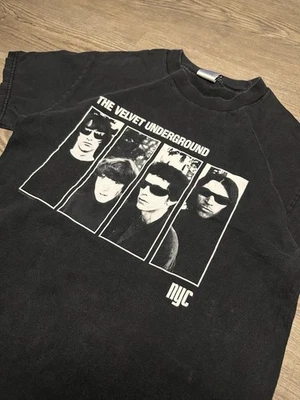 The Velvet Underground T-Shirt Men’s Size Small Vintage 2000s Y2K NYC Punk Rock - Image 1 of 4