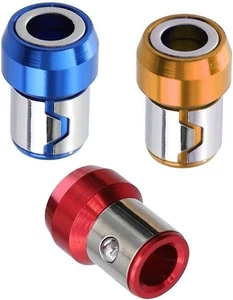 Anillo de tornillo magnético universal de 1/4 pulgada/6,35 mm anillo magnetizador metal Mag... - Imagen 1 de 6