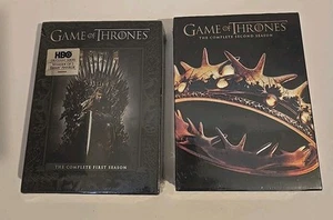 HBO's Game of Thrones Complete Season 1 & 2 DVD Set New And Sealed - Picture 1 of 6