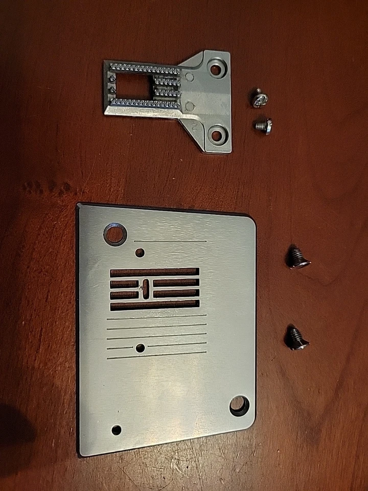 Brother VX-1100 Sewing Machine Replacement OEM Part Feed Dog And Feed Dog Plate  - Image 1 of 3