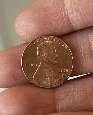 Centavo Lincoln 2025 D último centavo era final Foto 1 de 4