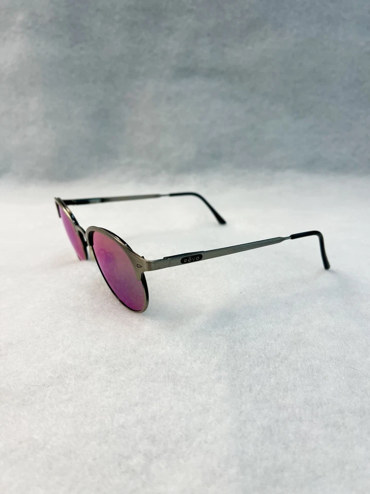 Gafas de sol Revo 970 011 años 50 espejo redondo hechas en Italia raras Foto 1 de 4