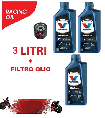 KIT TAGLIANDO BENELLI TRK 502 502X X LEONCINO VALVOLINE DURABLEND 10W40 + FILTRO - Immagine 1 di 4
