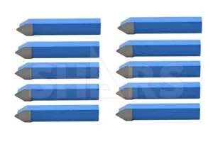 SHARS 10 Pezzi Punte Utensili Puntate in Carburo 1/2" Stile E Grado C6 NUOVE ^{ - Foto 1 di 3