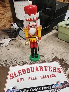 Nussknacker Multicolor Holz König SN Seiffener Christian Ulbricht - Bild 1 von 16