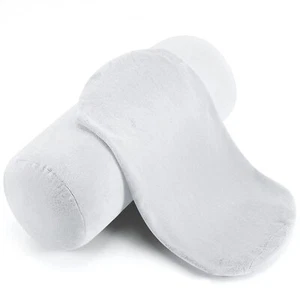 2 Pcs Cervical Neck Roll Pillow Cover With Zipper 16 X 6 Inch Round Pillow Cover - Picture 1 of 7