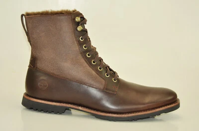 Timberland Kendrick Fur Boots Lammfell Stiefeletten Herren Schnürstiefel A1R2Z