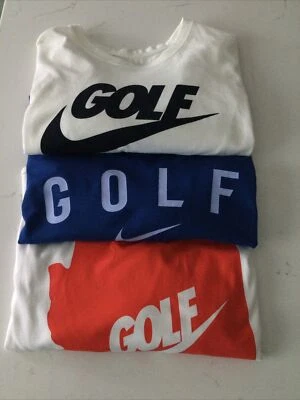 Nike Golf Dri-Fit Tour Performance Camiseta Lote Grande Nike Logo Usada en Excelente Condición Hombres Tigre Foto 1 de 4