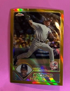 2003 Topps Chrome Gold Refractor #363 Mariano Rivera - #307/449 -Beautiful card! - Picture 1 of 2