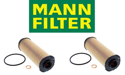 2 SET Filters Engine Motor Oil Filter Kit For BMW 2016+ #11427826799 MANN FILTER - Image 1 of 4