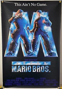 SUPER MARIO BROS. DS GEROLLTES ORIGINAL EINBLATT FILMPOSTER CHORNEY ART (1993) - Bild 1 von 2