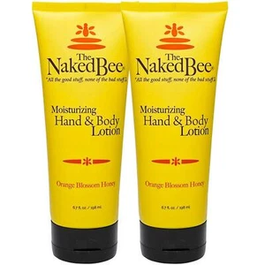 2 Pack Naked Bee Skin Moisturizer Organic Aloe Vera Honey Lotion 6.7 Fl Oz - Picture 1 of 7