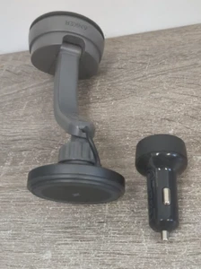 Anker 613 Magnetic Wireless Car Charger Black Charging Mount+Car Charger (MagGo) - Zdjęcie 1 z 7