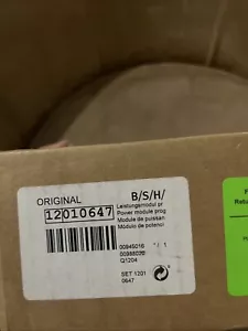 Genuine OEM BOSCH POWER MODULE PROGRAM 12010647 - Picture 1 of 3