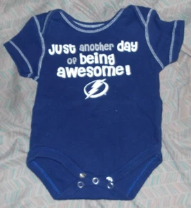 Tampa Bay Lightning Boys 0-3 M Snap Bottom - Picture 1 of 1