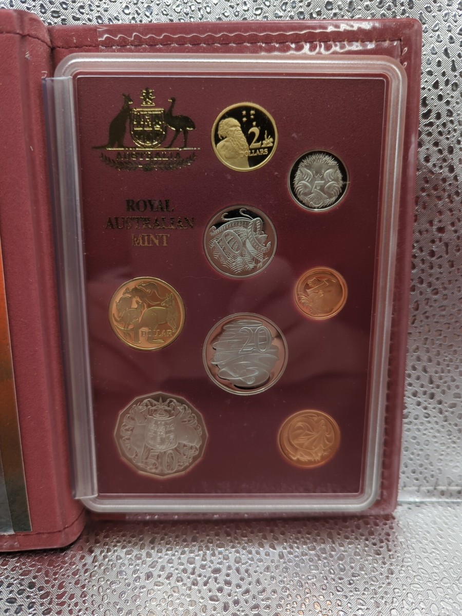 1989  Australian Mint プルーフ 銀貨5枚セット 1989 Royal Australian Mint プルーフ 銀貨5枚セット - メルカリ