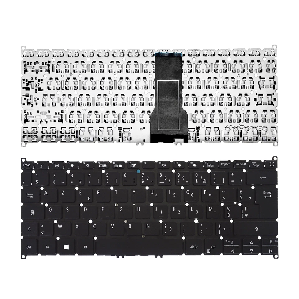 KINPOWER Clavier Azerty Français Pour Acer Swift 3 SF314-51 SF314-54 SF314-55 SF314-56