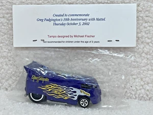 SUPER RARE Hot Wheels 2002 Collectors Convention Padginton VW Drag Bus Purple. - Picture 1 of 11