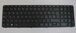 Genuine HP European Frame Keyboard for Compaq 15-h003nl 15-h050ng 15-s103tu - Picture 1 of 3