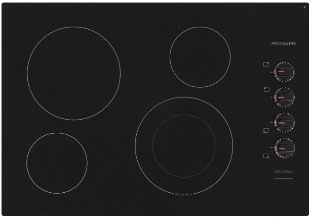 Cocina eléctrica de techo liso Frigidaire FFEC3025UB 30 pulgadas - negra Foto 1 de 1