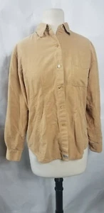 Emanuel ungaro Womens Button Down Size Medium Corduroy Cotton Long Sleeve - Picture 1 of 6