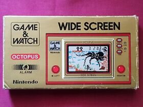 Nintendo Octopus Game and Watch OC-22 working condition with box