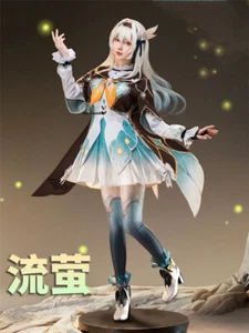 Honkai Star Rail Firefly Cosplay Costume Women Full Dress Halloween Outfit New - Picture 1 of 19