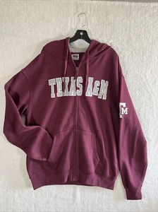 Texas A&M full Zip Hoodie Embroidery NWT Size Men’s XL - Picture 1 of 7