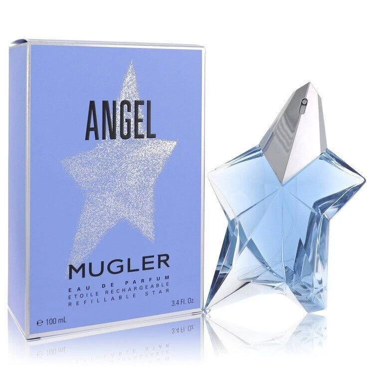 Angel by Thierry Mugler (BOTELLA ESTRELLA) para mujer Eau de Parfum Spray 3,4 OZ Foto 1 de 1