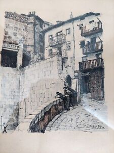 François Maurice Roganeau  belles gravures anciennes vers 1940 Andaroa