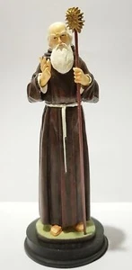 Santi e Beati San Francesco di Paola 13cm Figure Statuetta - Picture 1 of 1
