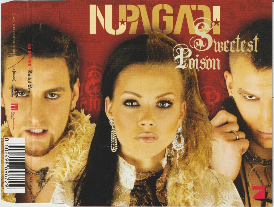 Nu Pagadi - Sweetest poison [4 Track Maxi-CD] 2004 - Bild 1 von 3
