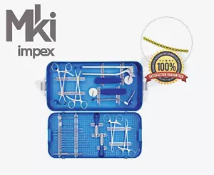Set Strumenti Piastra Bloccaggio Ricostruzione Costola Con Scatola Strumenti Ortopedici - Foto 1 di 2