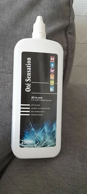 Contact Lenses Solution Oté Sensation All-in-one 1 x 250ml + free lens case