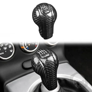 Car Interior Gear Shift Knob Cover Trim Set For NISSAN 350Z 2003-2009 Black New - Picture 1 of 12