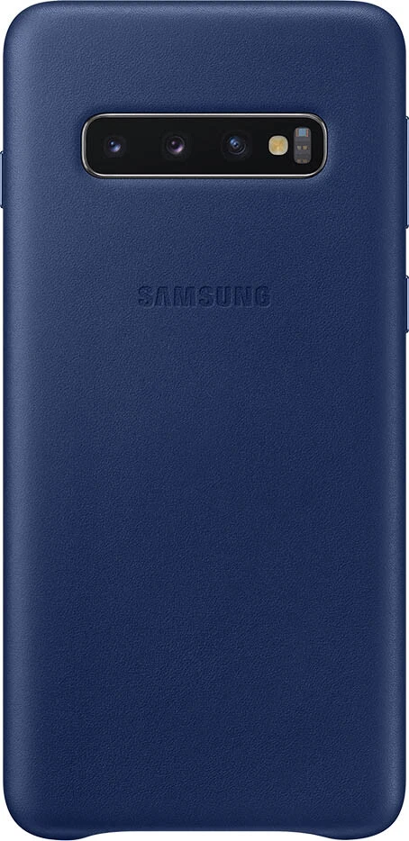 SAMSUNG EF-VG973LN - Funda de cuero azul marino G S10 - Imagen 1 de 1