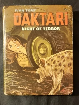 Daktari Night of Terror, Ivan Tors- 1968 HB Big Little Book #2018 Vintage - Image 1 of 4