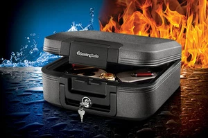Fireproof Waterproof Safe Flood USB Jewelry Money Coin File Protection Lock Box - Picture 1 of 10