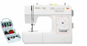 Macchina per cucire meccanica Husqvarna Viking  HClass E10 con set cucito oma... - Foto 1 di 6