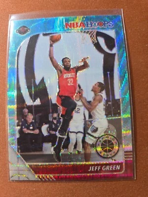 Panini NBA Hoops Premium Stock 2019-20 - Jeff Green #198 Blue Wave Prizm Foto 1 de 2
