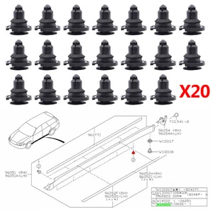 20 Sill Side Skirt Rocker Panel Molding Clip Rivet For Subaru Impreza XV WRX STI - Picture 1 of 6