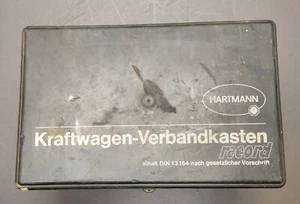 Kraftwagen-Verbandkasten HARTMANN First Aid Travel Kit With All Supplies AS IS - Picture 1 of 11