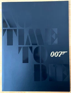 007 No Time to Die James Bond Movie Program Japan Daniel Craig, Ana de Armas - Picture 1 of 8